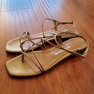 Emme Parsons Diana sandals in gold